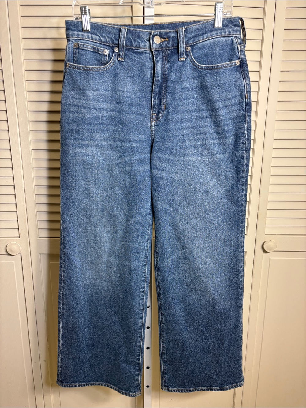 J. Crew High-Rise Slim Wide Jean in 1996 Semi-Stretch Size 28 - Picture 4 of 15
